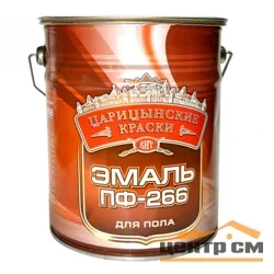 Эмаль ПФ-266 золотисто-коричневая 5кг Царицынские краски