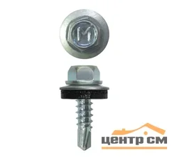 Саморез кровельный 4,8x19 сверло №2 оцинк КРс ZP (уп 250шт) DAXMER