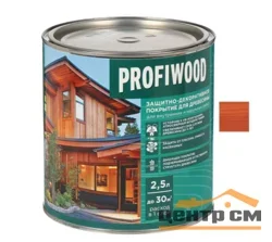 Защитно-декоративное покрытие для древесины EMPILS PROFIWOOD махагон 2,3 кг
