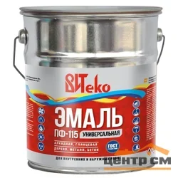 Эмаль ПФ-115 салатная 5 кг ВИТЕКО