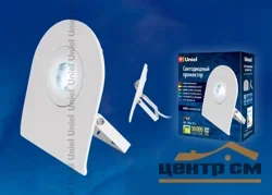 Прожектор светодиодный 50W 6000K 180-240V IP65 4000Лм 190x251x52мм белый Китай Uniel