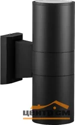 Светильник подсветка для зданий Feron DH0702, 230V 2хE27 260х155х90 черный для ламп R63, G45 IP54
