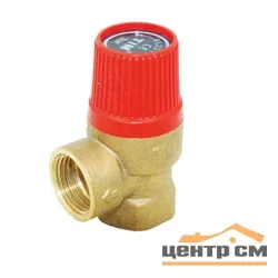 Клапан TIM мембранный предохранительный 6 бар, 1/2" внутр - 1/2" внутр