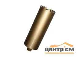 Коронка алмазная по бетону и кирпичу D= 82мм, L=450мм, посадка 1 1/4", ПРАКТИКА "Профи"