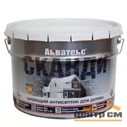 Антисептик кроющий для дерева Акватекс СКАНДИ северное море 9 л