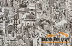 Обои Брянск бумажные дуплекс Города (940-02 /С16БР) 0,53*10м