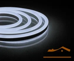 Лента светодиодная неоновая 9,6W, 6500К (холодный белый), IP67, Feron, 120SMD(2835) LS720 (бухта 50м)