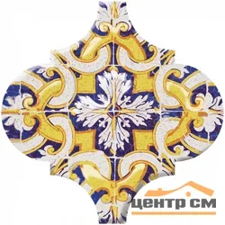 Плитка KERAMA MARAZZI Арабески Майолика декор орнамент 6,5x6,5x7 арт.OP\A159\65000