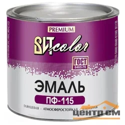 Эмаль ПФ-115 черная 1,9 кг ВИТ color ГОСТ 6465-76
