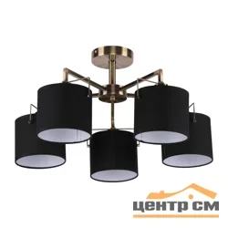 Люстра 10024/5AB BK+WT