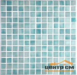 Мозайка Испания POOLS Niebla Menta 34х34 (размер чипа 2,5х2,5х0,4)