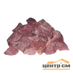 Камень Малиновый кварцит колотый (коробка 20кг)