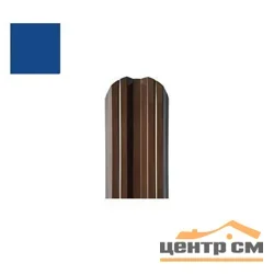 Штакетник металлический STYNERGY М-образный фигурный 0.45 мм, PE RAL 5005 (сигнально-синий), ширина 108мм, длина 1.3 м.п.