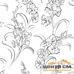 Обои ГОМЕЛЬ ФОКС арт.5070 (ГТФ2Э) виниловые на флизелиновой основе горячего тиснения 1,06*10м Есения декор (фон 5080)