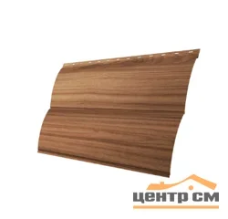 М/сайдинг Блок-Хаус новый (GL) Принт Элит Медовое дерево TwinColor толщина 0,45мм, размер 0,361*3 м.п.