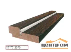 Стойка дверной коробки ВДК дуб шенон 70х26х2070, МДФ (лайт)