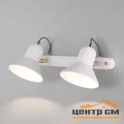 Бра СПОТЫ 20083/2 белый/золото*