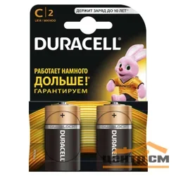 Элемент питания LR14 алкалиновый (уп. блистер 2шт) Duracell
