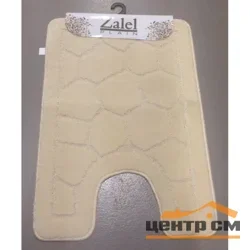 Коврик под унитаз ZALEL/Vanna Lux B 50*80/57*80 CHREAM