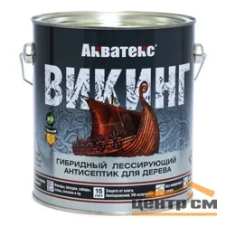 Антисептик лессирующий Акватекс ВИКИНГ для дерева сосна 2,5 л