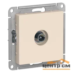 Механизм розетки TV проходной AtlasDesign 4DB беж. Systeme Electric ATN000292