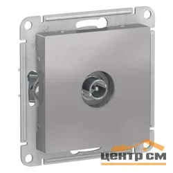 Механизм розетки TV оконечной AtlasDesign 1DB алюм. Systeme Electric ATN000391