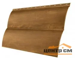 М/сайдинг Блок-Хаус новый (GL) Принт Элит Nutwood (Орех) толщина 0,45мм, размер 0,361*2.65 м.п.