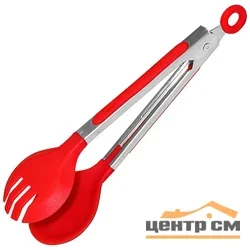 Щипцы кухонные MALLONY Tongs-03, нейлон + нерж.сталь, 17,5 см*