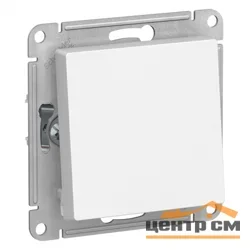 Механизм переключателя проходного 1-кл. СП AtlasDesign 10А IP20 (сх. 6) 10AX бел. Systeme Electric ATN000161