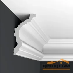 Плинтус потолочный ФОРМАТ из дюрополимера 80*42*2000 арт.09002D