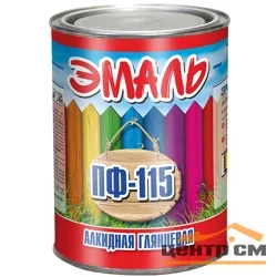 Эмаль ПФ-115 оранжевая 0,8кг ВИТ Z