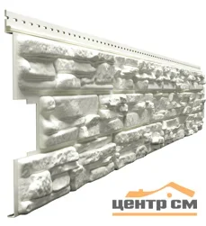 Сайдинг виниловый Docke Люкс Рокки L=1,787м, H=0.315м (пл=0.51м2) кокос