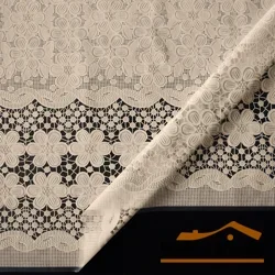 Клеенка столовая виниловая ЭЛЕГИЯ 1,35х22м 003-beige\lightbeige