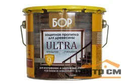 Пропитка защитная БОР ULTRA тонирующая алкидная глянцевая БЕРЕЗА 8кг