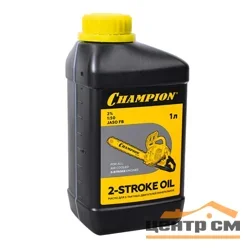 Масло 2-х тактное CHAMPION 1 л минеральное JASO FB