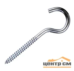 Крючок С-образный 6,0х80 цинк (уп 1шт) SteelRex