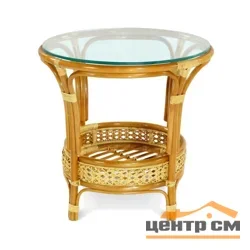 Стол кофейный ПЕЛАНГИ круглый мёд