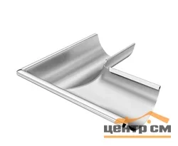 Желоб угловой ВЕГАПром 135гр, 400*400, 185мм цинк