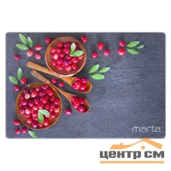 Доска разделочная Marta MT-3740 брусника