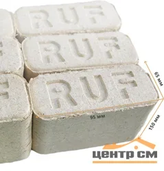 Брикеты топливные RUF хвоя (12шт. 10кг) для ИДД 96уп на под