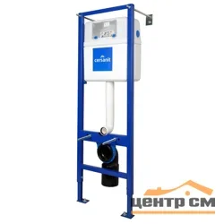 Инсталляция CERSANIT VECTOR механическая с кнопкой ACTIS, хром блестящий