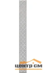 Плитка KERAMA MARAZZI Мотиво серый светлый глянцевый бордюр 40х4,2 арт. AZ\A054\6424