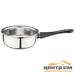 Ковш из нержавеющей стали MALLONY Buono 14 см с бакелитовая ручкой, однослойное дно, 0,75 л