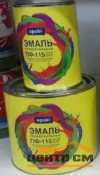 Эмаль ПФ-115 желтая 5кг Opoki PRO