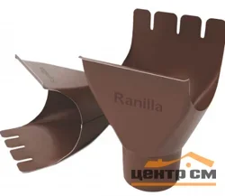 Воронка желоба Ranilla, 125/90 мм, RAL 8017