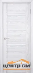 Дверь PROFILO PORTE ПСК-1 стекло белый LACOBEL, ривьера айс 90