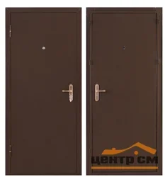 Дверь мет. ПРОФИ PRO (LMD-1) 960х2060 "Пр" антик медь /антик медь