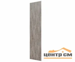 Панель CoSca decor черный войлок, 2750х600х19мм, рейки МДФ дуб дымчатый