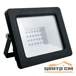 Прожектор светодиодный 30W синий 220-240В IP65 110x90x30мм черный Китай Feron, LL-903