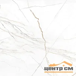 Керамогранит New Trend Сан-Ремо белый / Sanremo White лаппатированный 600*600*9 арт.GP40SAM00L
